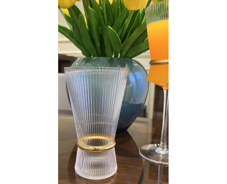 STATTLICH Clear Optic Yaldızlı Bardak Seti 18 Parça