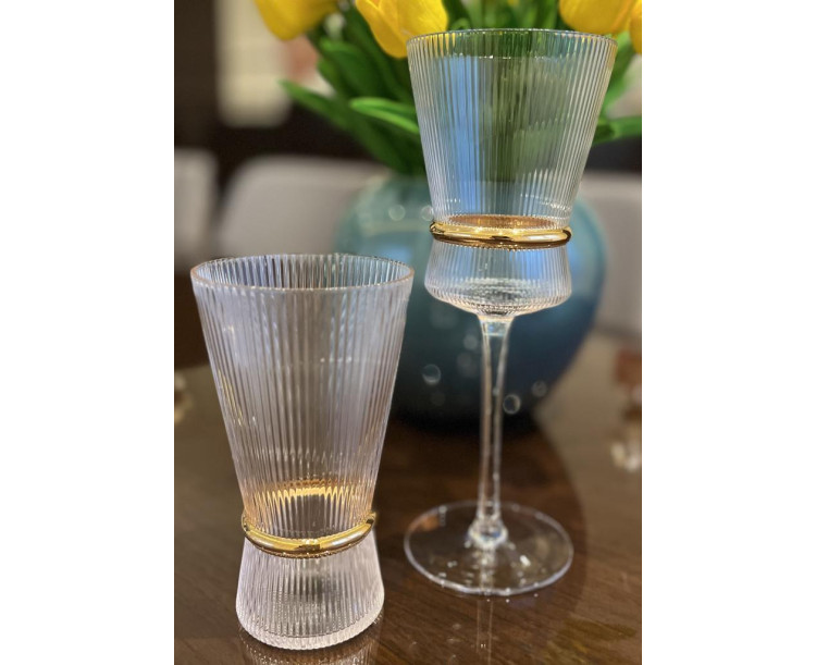 STATTLICH Clear Optic Yaldızlı Bardak Seti 18 Parça