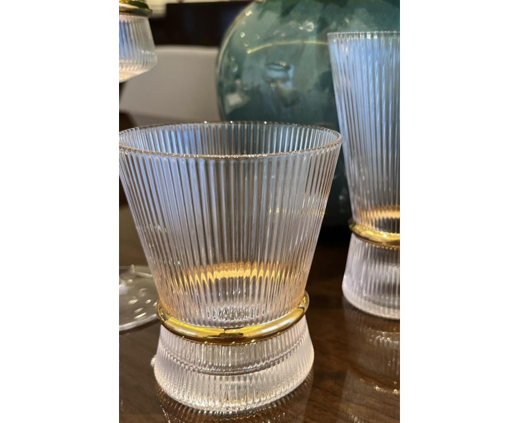 STATTLICH Clear Optic Yaldızlı Bardak Seti 18 Parça