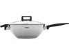 WOLL Consept Paslanmaz Çelik Wok Tava 30 Cm 1030NC