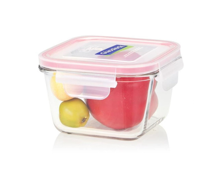 GLASSLOCK KARE CAM SAKLAMA KABI 490ML D-MCSB049