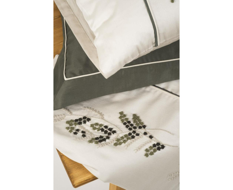 ECOCOTTON DERİN Çİft Kişilik Nevresim Takımı Yeşil 200*220