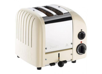 Dualit Classic 2 Hazneli Çelik Ekmek Kızartma Makinesi Kanvas 27030