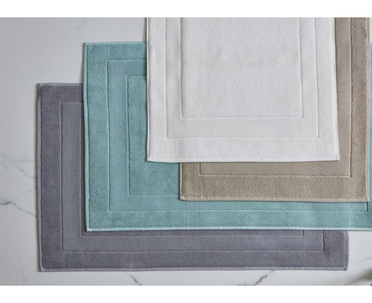 EcoCotton Elena Organik Pamuk Gri Ayak Havlusu 50*80