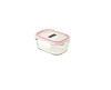 GLASSLOCK DİKDÖRTGEN MİNİ CAM SAKLAMA KABI 150ML D-MCRB015