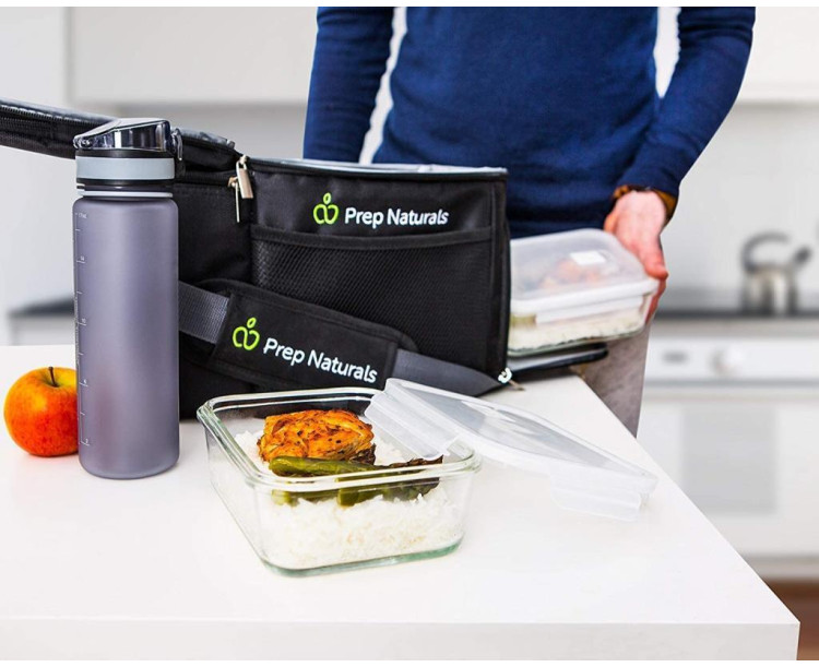 GLASSLOCK DİKDÖRTGEN MİNİ CAM SAKLAMA KABI 150ML D-MCRB015