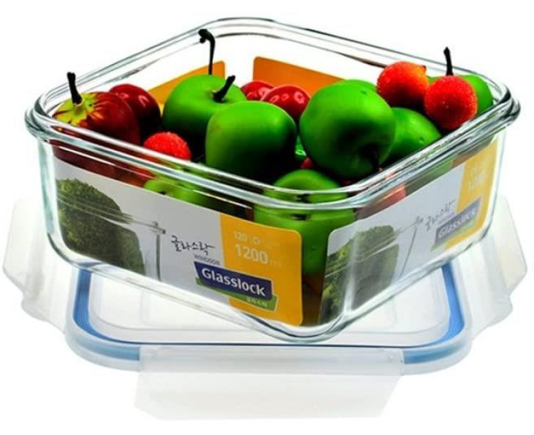 GLASSLOCK KARE CAM SAKLAMA KABI 490ML D-MCSB049