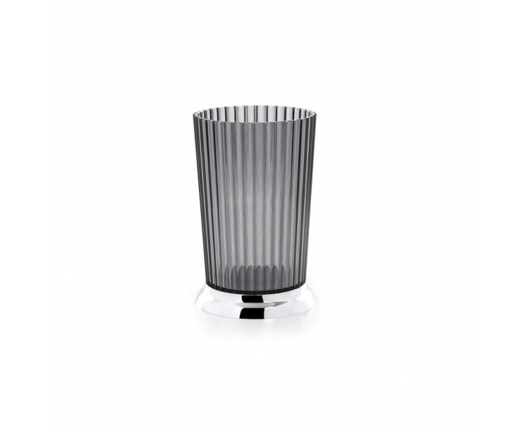 Primanova Nely Diş Fırçalık Şeffaf Siyah M-SA15-25