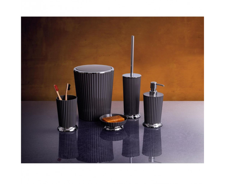 Primanova Nely Katı Sabunluk Gri M-SA14-07