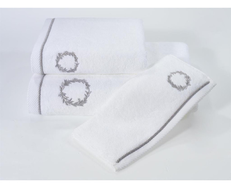 Soft Cotton Şehzade 50x100cm Havlu BEYAZ