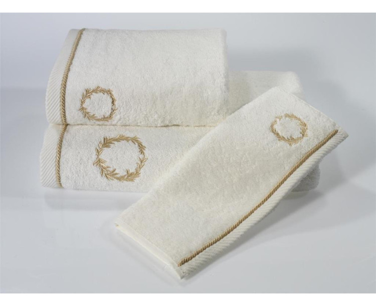 Soft Cotton Şehzade 50x100cm Havlu EKRU