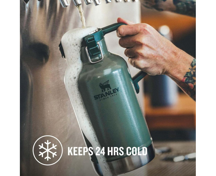 STANLEY 64 OZ CLASSIC VAC GROWLER H.GREEN EU 01941-067