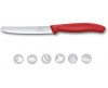 Victorinox 6.7831 11cm Domates-Sosis Bıçak Kırmızı